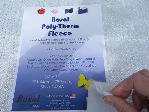 bosal poly-therm fleece