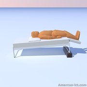 tilted bed